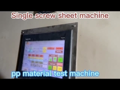 বৈদ্যুতিক গরম জল শীতল অবিচ্ছিন্ন প্লাস্টিকের extruder মেশিন