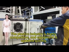 পিপি/পিই/পিইটি উপাদানগুলির জন্য উচ্চ গতির প্লাস্টিক ক্রাশার।