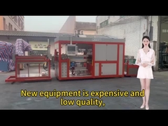 সম্পূর্ণ স্বয়ংক্রিয় প্লাস্টিকের ট্রে থার্মোফর্মিং মেশিন