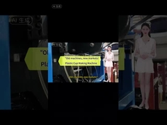 উচ্চ দক্ষতা এবং শক্তি সাশ্রয়ী ডিসপোজেবল প্লাস্টিক প্লেট ও কাপ তৈরির মেশিন