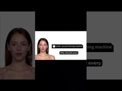 ছোট প্লাস্টিক তৈরির মেশিন ডেস্কটপ ভ্যাকুয়াম তৈরির মেশিন