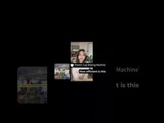 সম্পূর্ণ স্বয়ংক্রিয় উচ্চ আউটপুট প্লাস্টিক কাপ উত্পাদন মেশিন