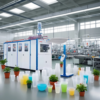 পিএলসি প্লাস্টিক থার্মোফর্মিং মেশিন লাঞ্চ বক্স এবং বাটি জন্য