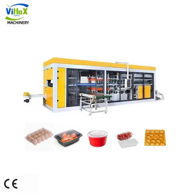 সিই সার্টিফাইড ব্যবহৃত প্লাস্টিকের ট্রে উত্পাদন মেশিন কারখানা অডিটেড সোনার সরবরাহকারী পিইটি পিপি পিই পিএস এর জন্য কাস্টমাইজযোগ্য সমর্থন সহ